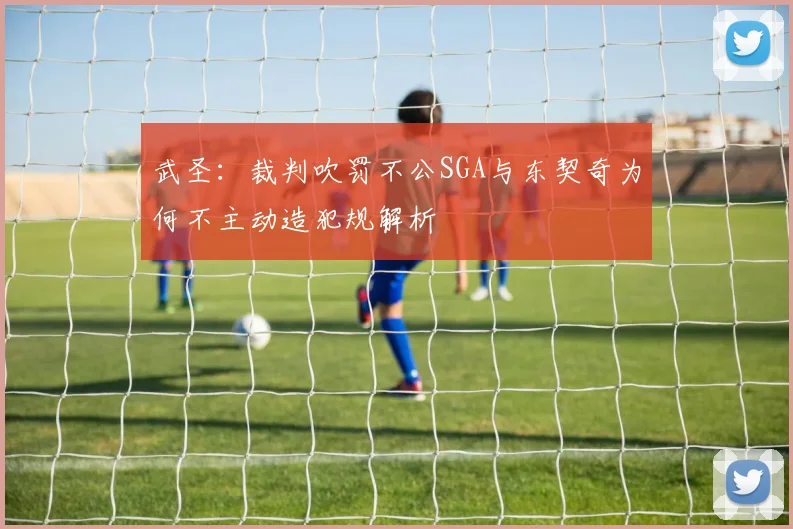 武圣：裁判吹罚不公SGA与东契奇为何不主动造犯规解析